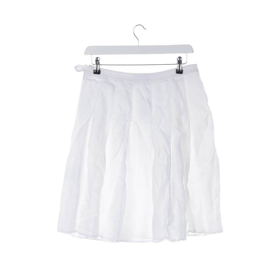 Image 2 of Linen Skirt 34 White in color White | Vite EnVogue