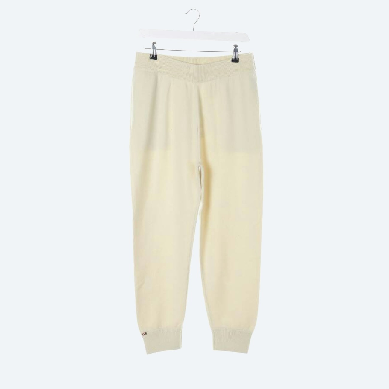 Image 1 of Jogging Pants 38 Pastel yellow in color Yellow | Vite EnVogue
