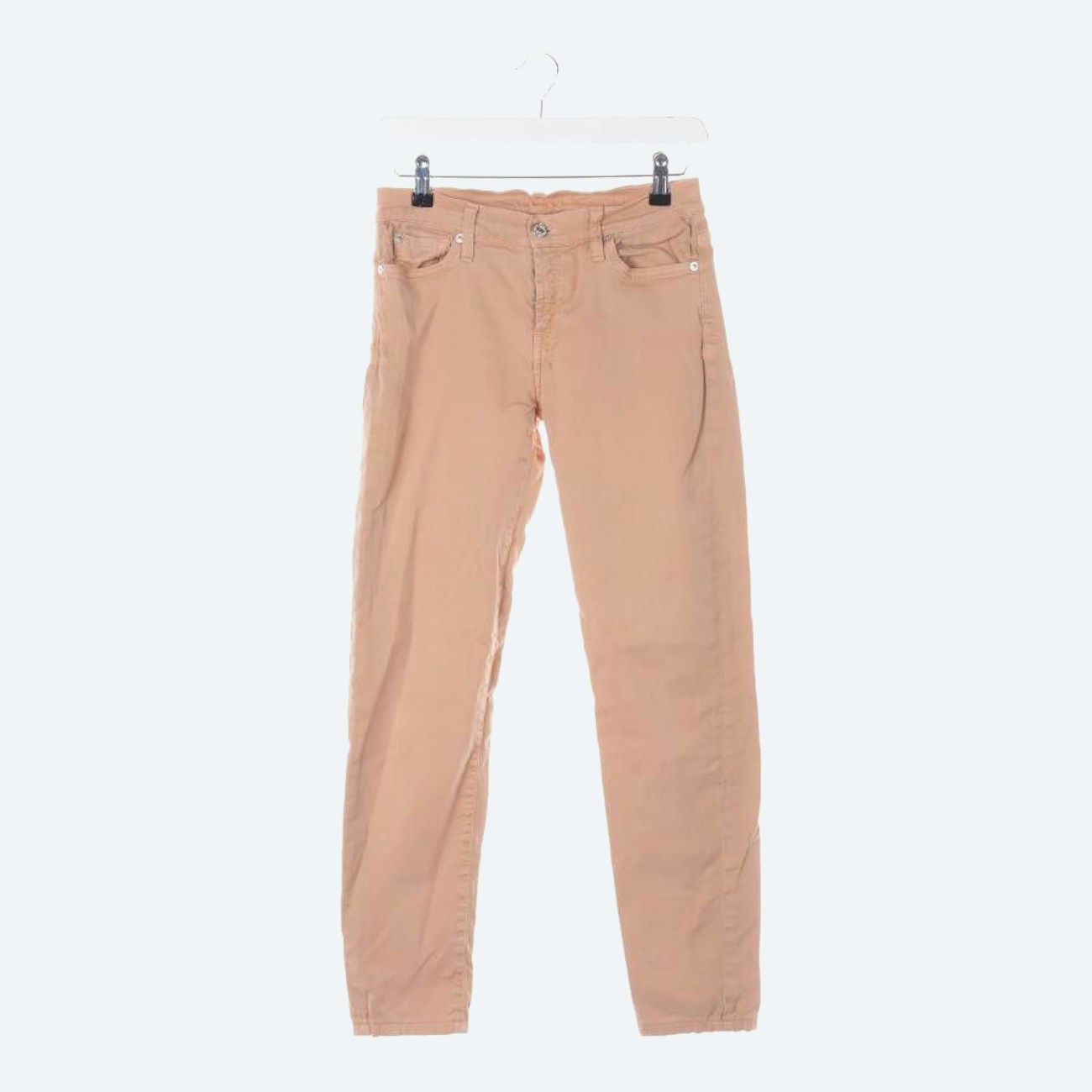 Image 1 of Trousers W27 Peach in color Yellow | Vite EnVogue
