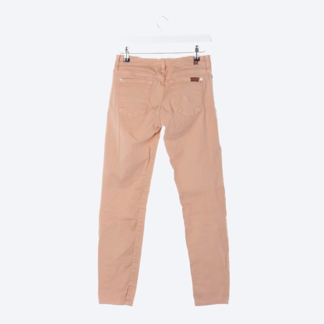Image 2 of Trousers W27 Peach in color Yellow | Vite EnVogue
