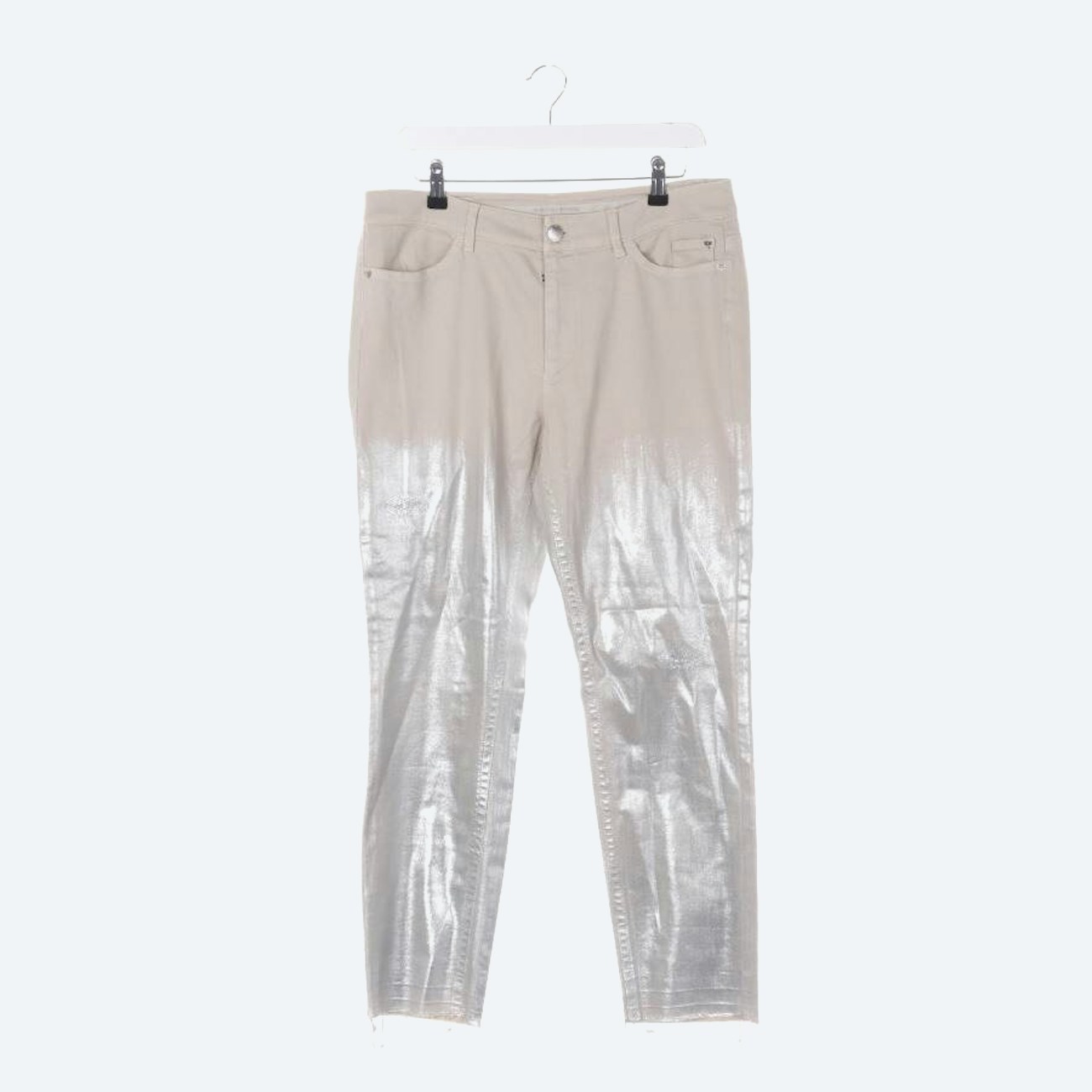 Bild 1 von Jeans Straight Fit 42 Beige in Farbe Weiss | Vite EnVogue