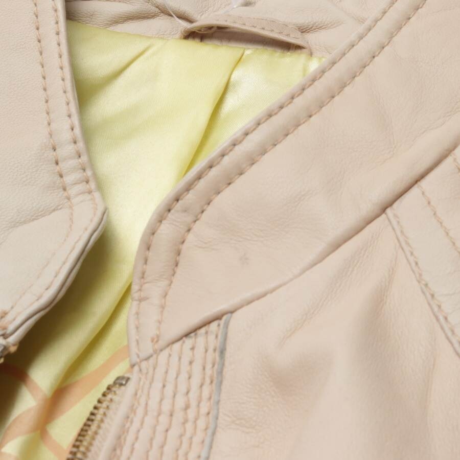 Image 3 of LeatherJacket 34 Tan in color Brown | Vite EnVogue