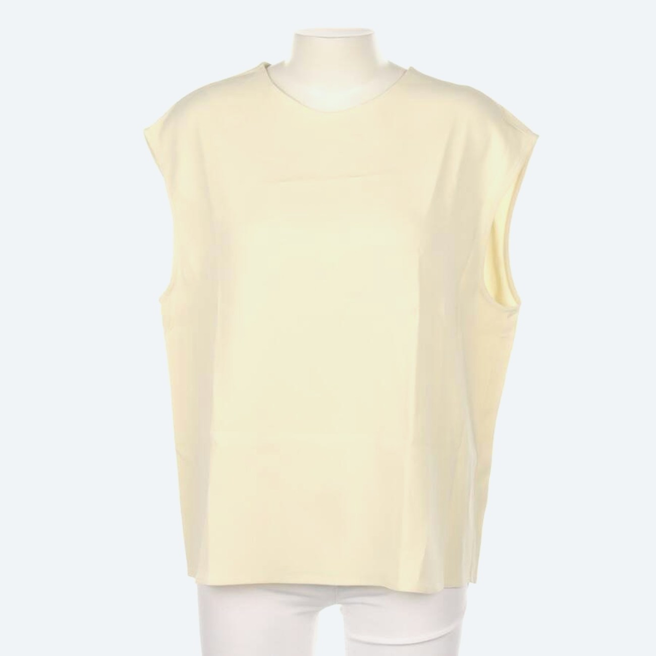 Image 1 of Top L Pastel yellow in color Yellow | Vite EnVogue