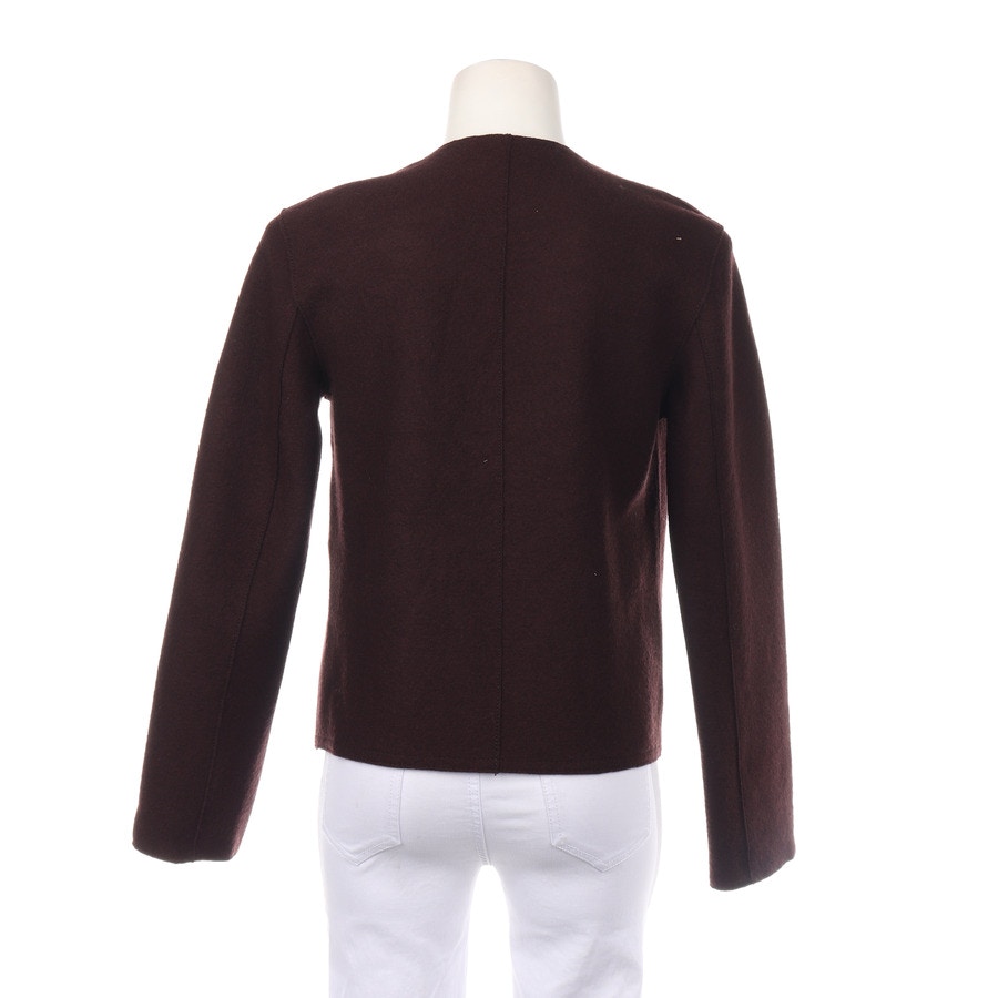 Image 2 of Wool Jacket 38 Dark Brown in color Brown | Vite EnVogue