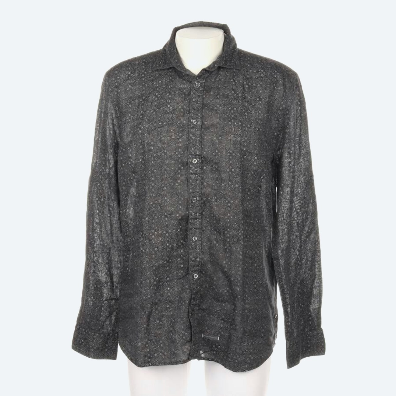 Image 1 of Casual Shirt XL Anthracite in color Gray | Vite EnVogue