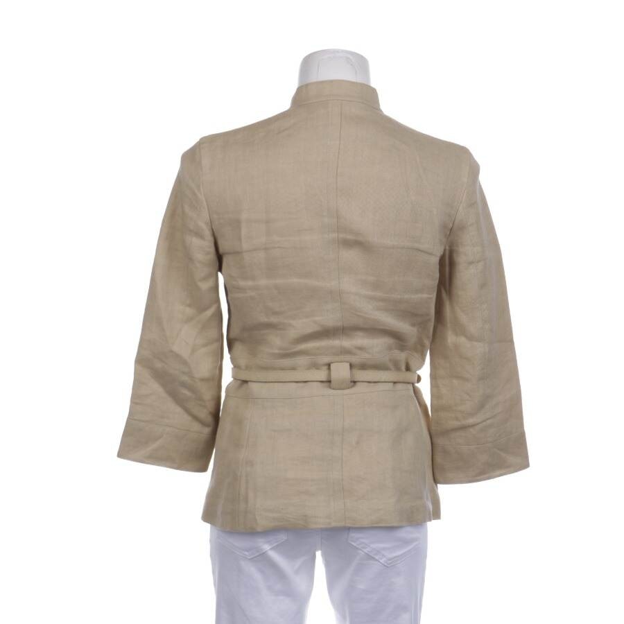 Image 2 of Linen Jacket 36 Tan in color Brown | Vite EnVogue