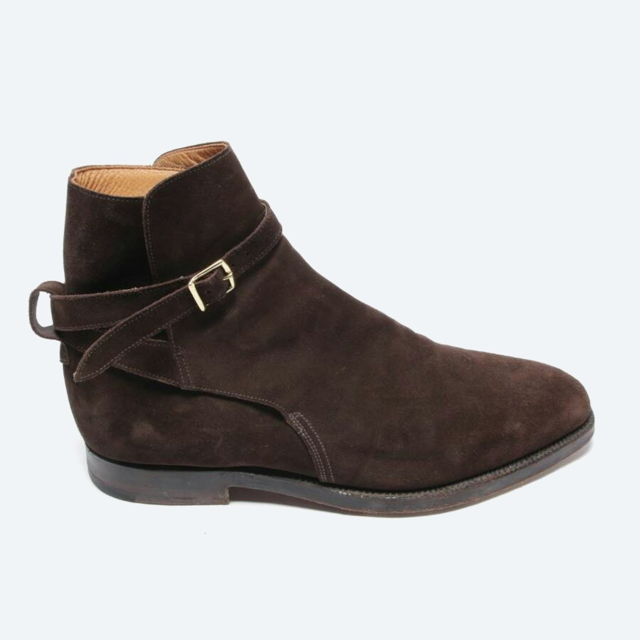 Image 1 of Ankle Boots EUR 46.5 Brown in color Brown | Vite EnVogue