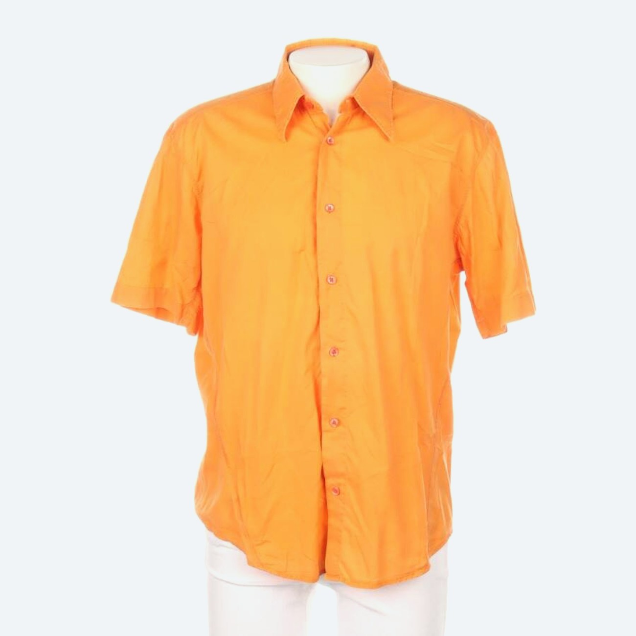 Image 1 of Casual Shirt L Orangered in color Orange | Vite EnVogue