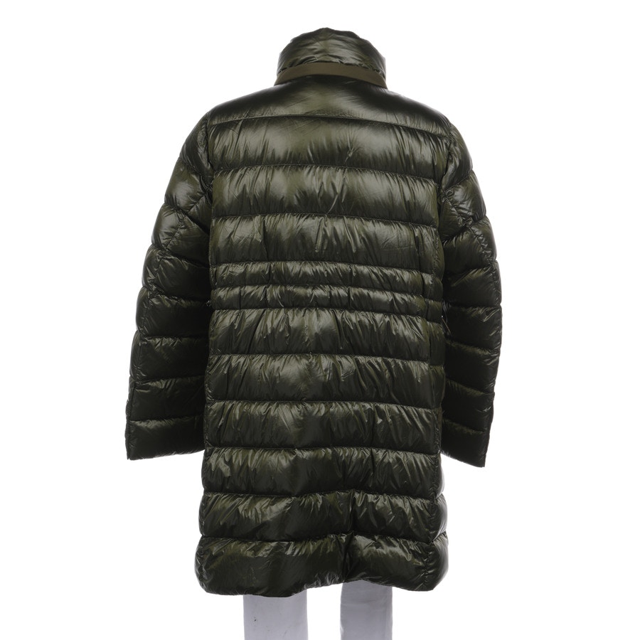 Image 2 of Down Coat 48 Olive Green in color Green | Vite EnVogue