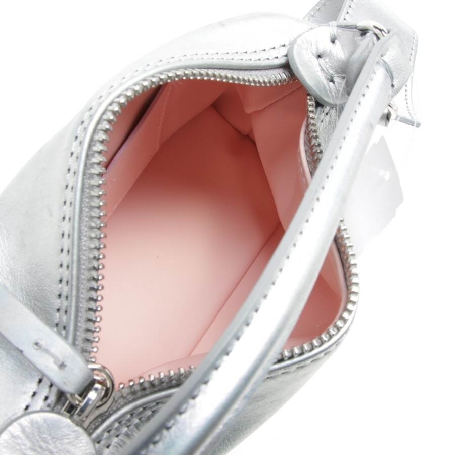 Image 3 of Handbag Silver in color Metallic | Vite EnVogue