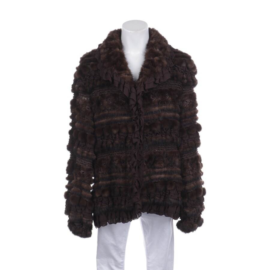 Image 1 of Fur Jacket 40 Brown in color Brown | Vite EnVogue