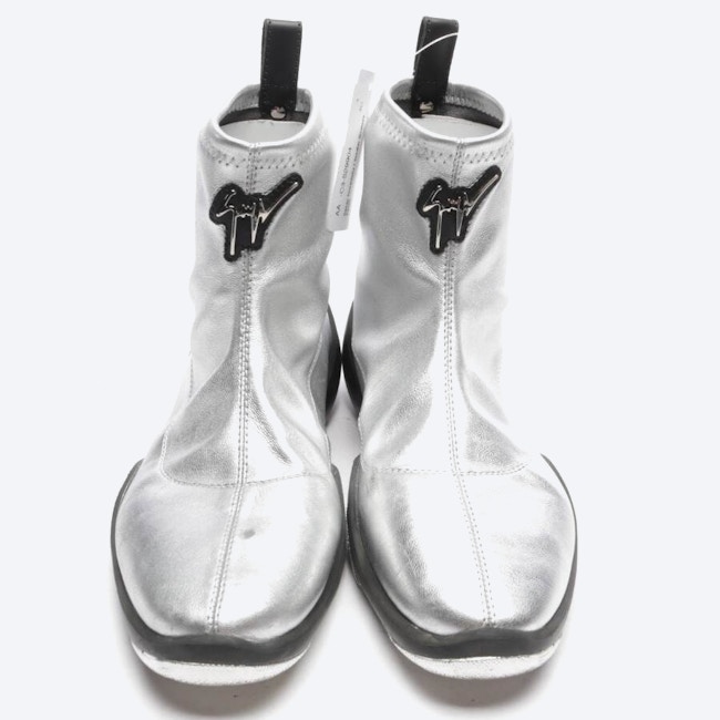 Image 2 of High-Top Sneakers EUR 37 Silver in color Metallic | Vite EnVogue