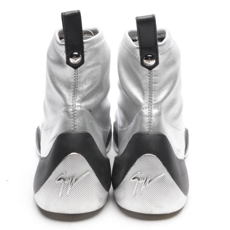 Image 3 of High-Top Sneakers EUR 37 Silver in color Metallic | Vite EnVogue