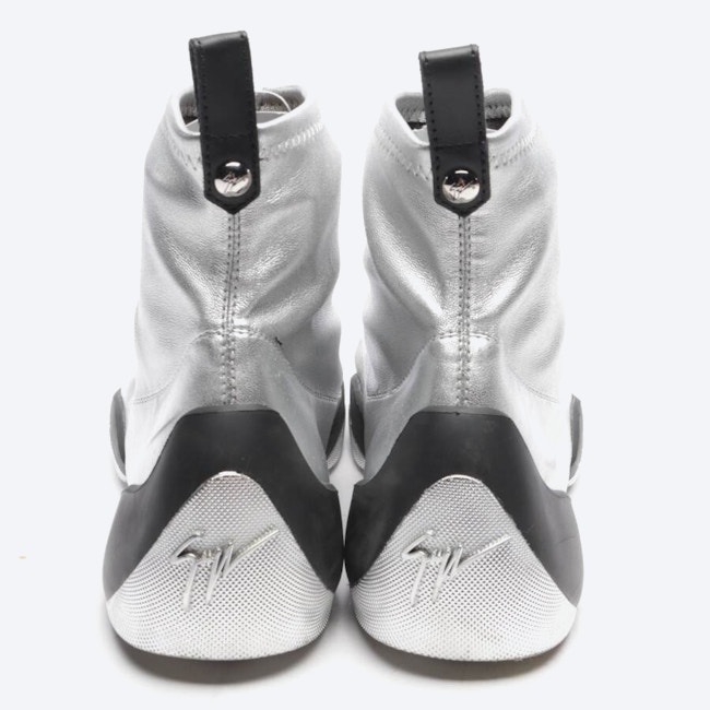 Image 3 of High-Top Sneakers EUR 37 Silver in color Metallic | Vite EnVogue