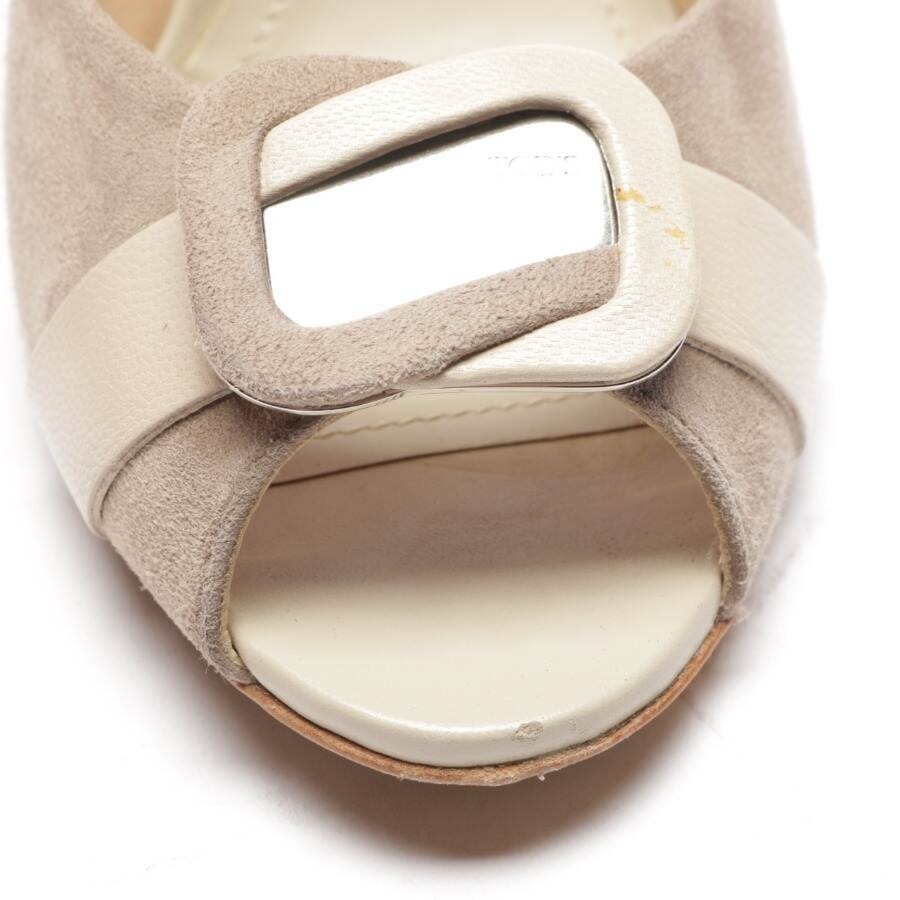 Image 5 of Peep Toes EUR 37.5 Beige in color White | Vite EnVogue