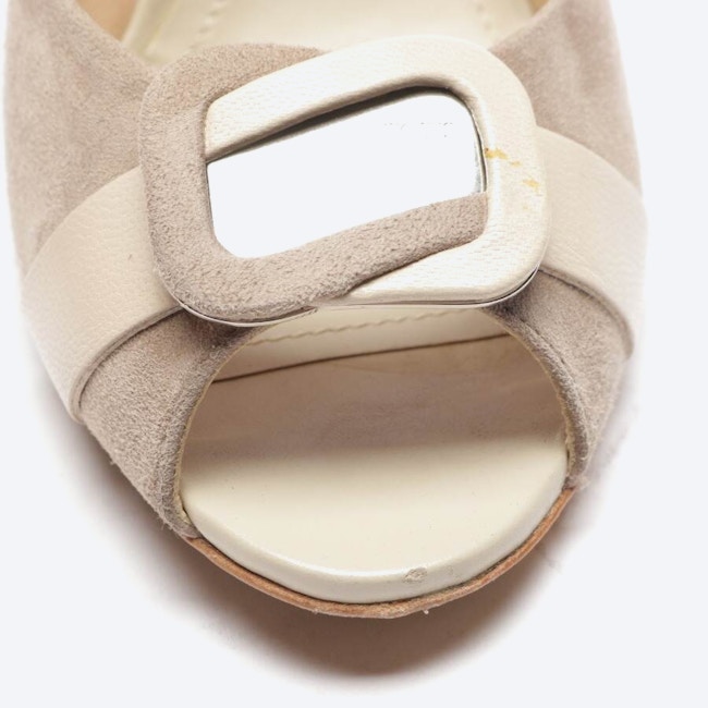 Image 5 of Peep Toes EUR 37.5 Beige in color White | Vite EnVogue