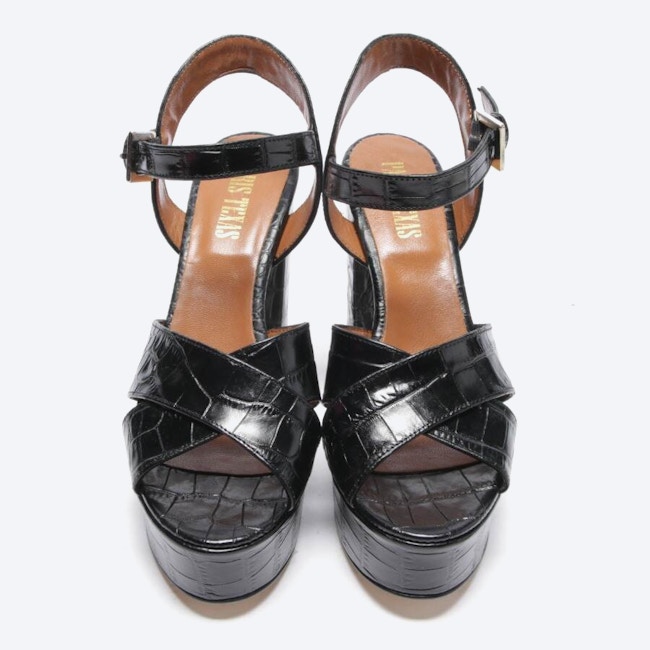 Image 2 of Heeled Sandals EUR 37.5 Black in color Black | Vite EnVogue