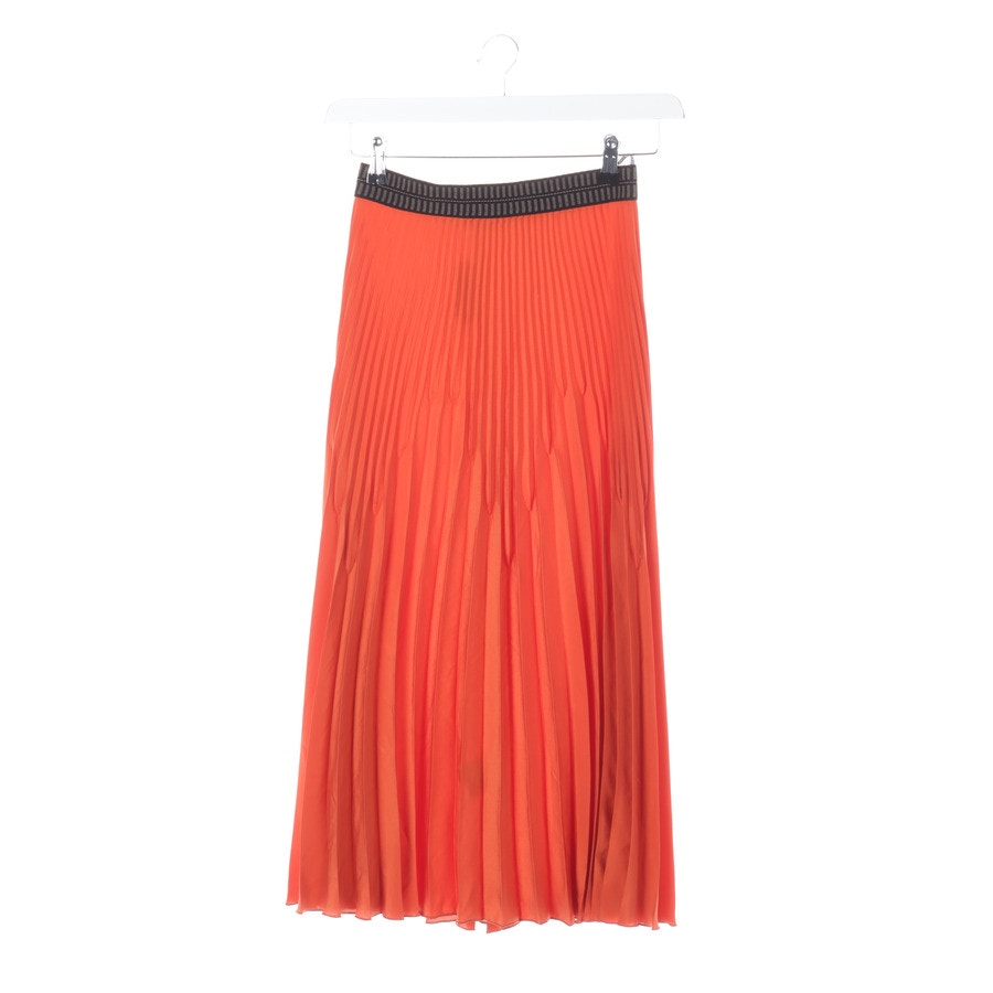 Image 1 of Skirt 34 Dark Orange in color Orange | Vite EnVogue