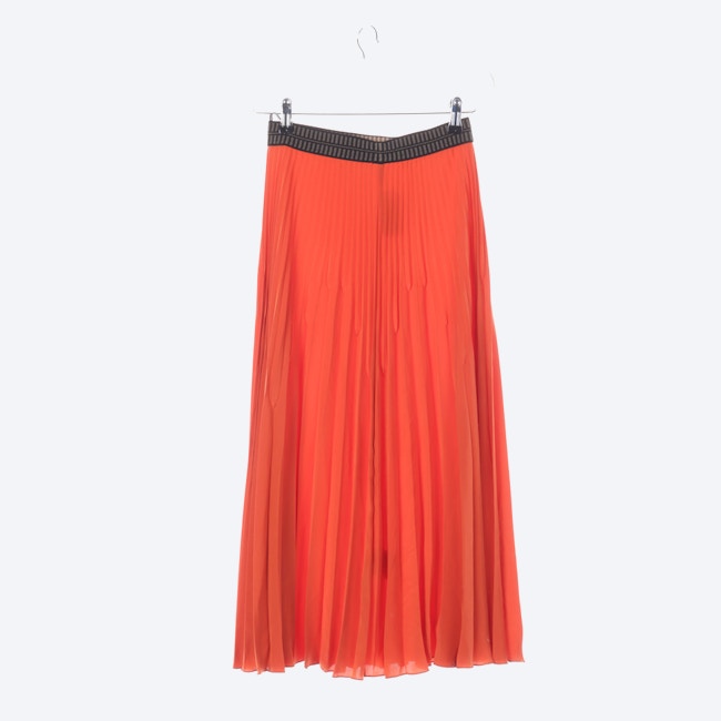 Image 2 of Skirt 34 Dark Orange in color Orange | Vite EnVogue