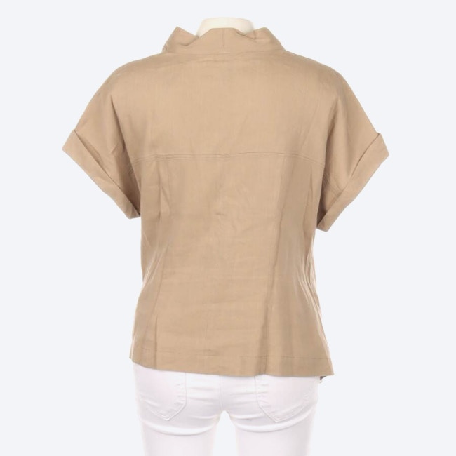 Image 2 of Shirt Blouse 44 Tan in color Brown | Vite EnVogue