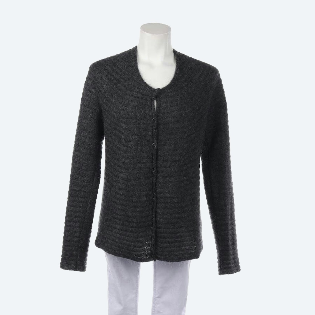 Image 1 of Cardigan L Darkgray in color Gray | Vite EnVogue