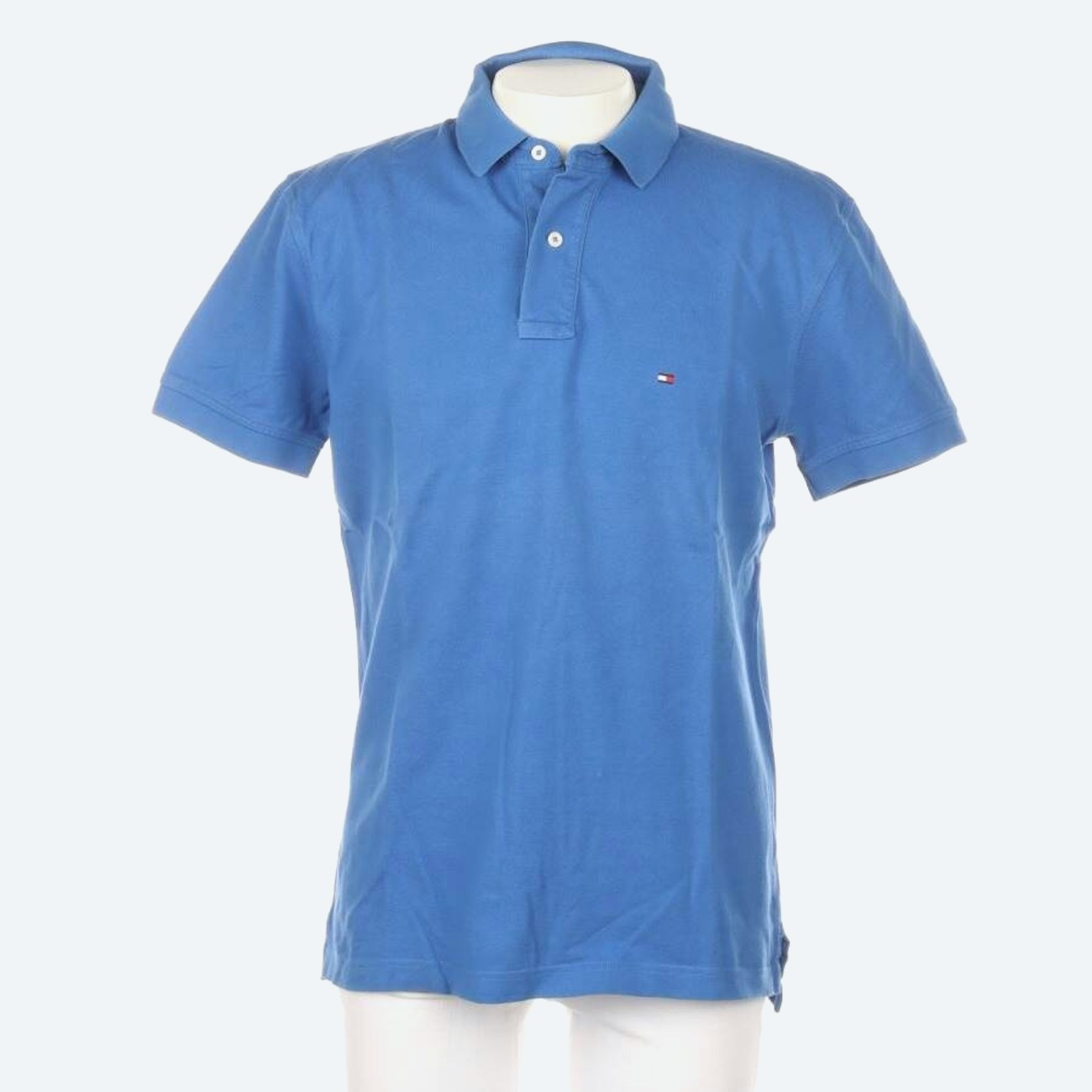 Image 1 of Polo Shirt L Blue in color Blue | Vite EnVogue
