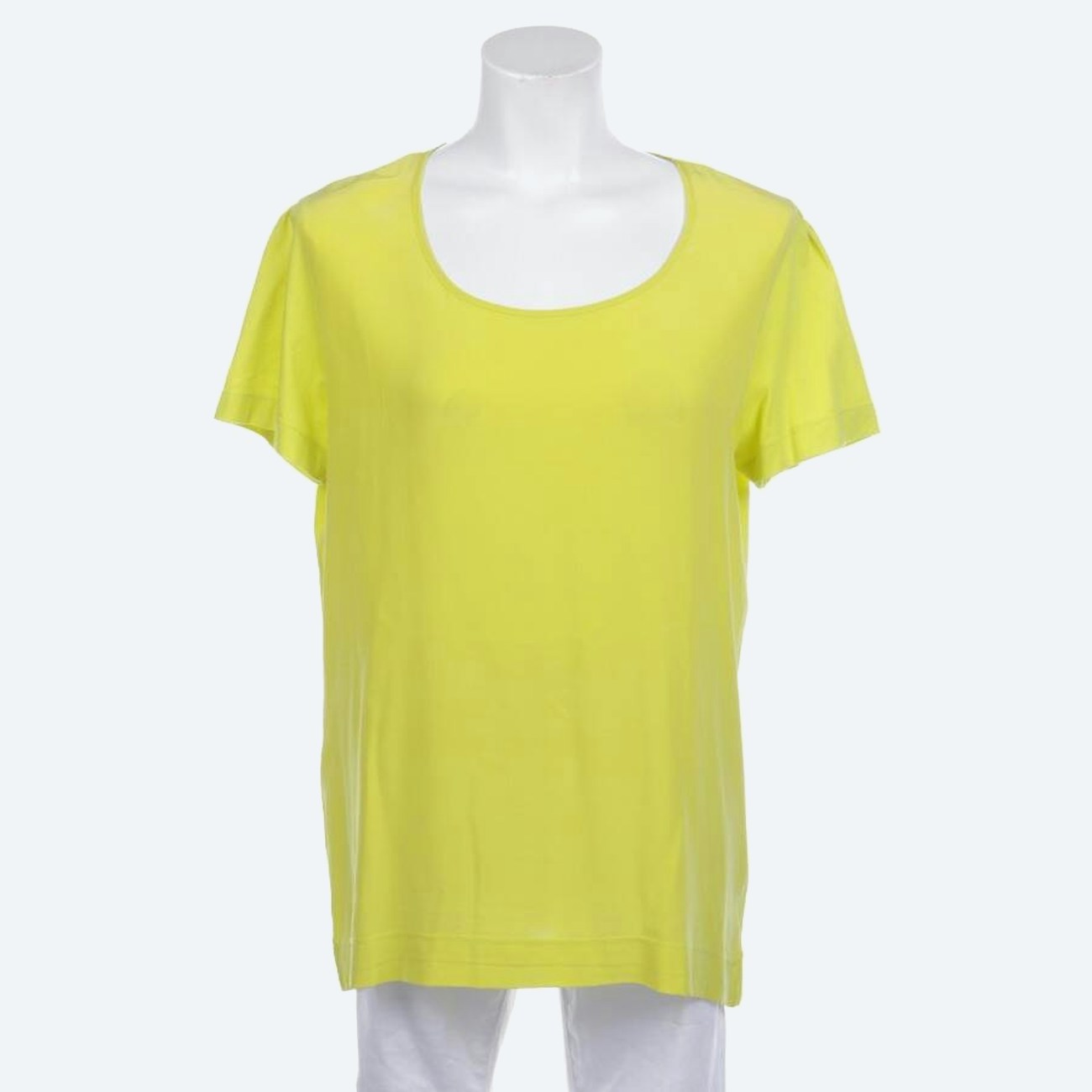 Image 1 of Silk Blouse 44 Yellow in color Yellow | Vite EnVogue
