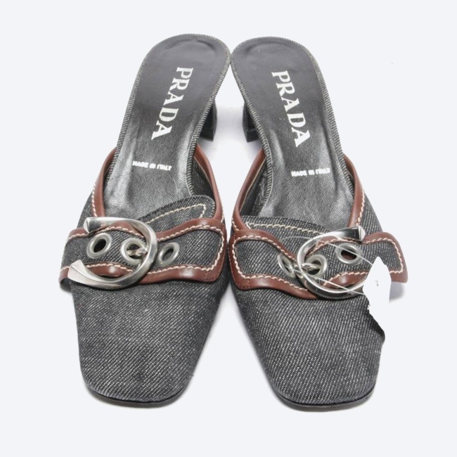 Image 2 of Heeled Mules EUR 37 Gray in color Gray | Vite EnVogue