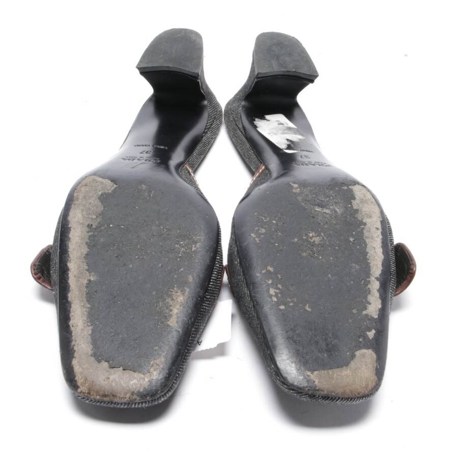 Image 4 of Heeled Mules EUR 37 Gray in color Gray | Vite EnVogue