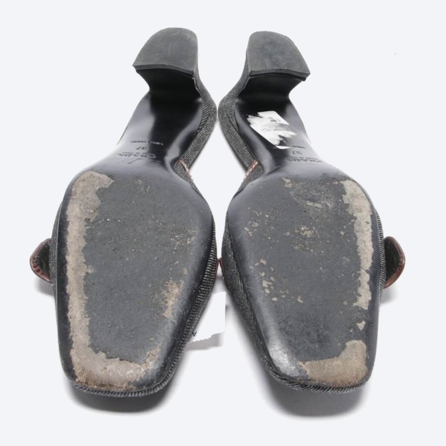 Image 4 of Heeled Mules EUR 37 Gray in color Gray | Vite EnVogue