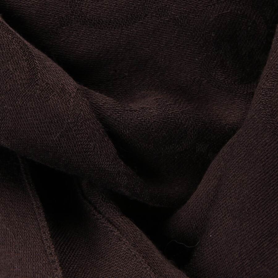 Image 2 of Shawl Dark Brown in color Brown | Vite EnVogue