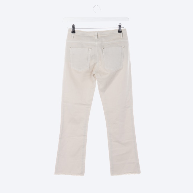 Image 2 of Jeans Straight Fit 34 Beige in color White | Vite EnVogue
