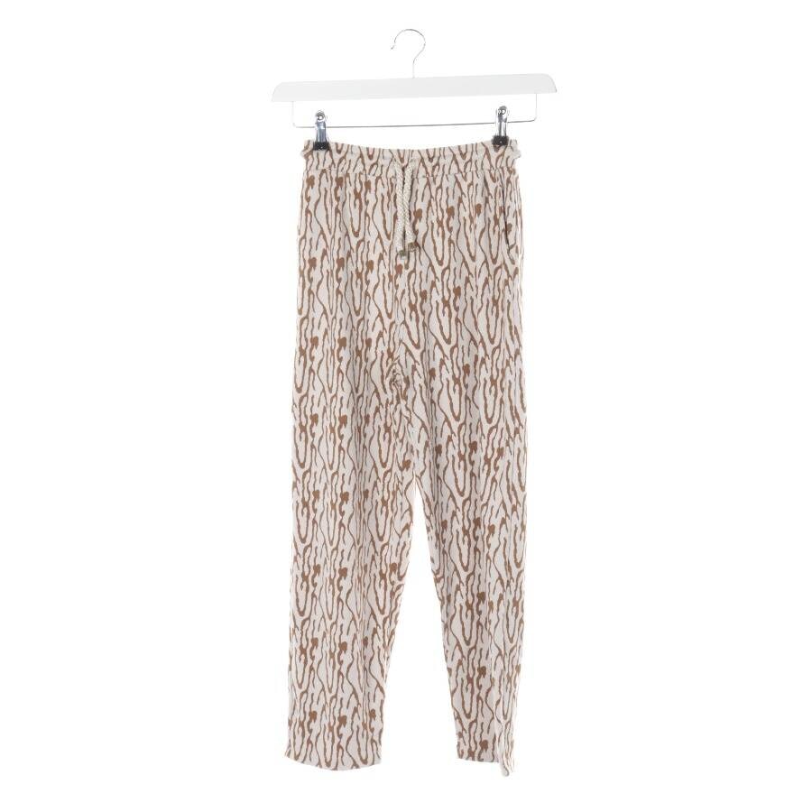 Image 1 of Trousers XS Cream in color White | Vite EnVogue
