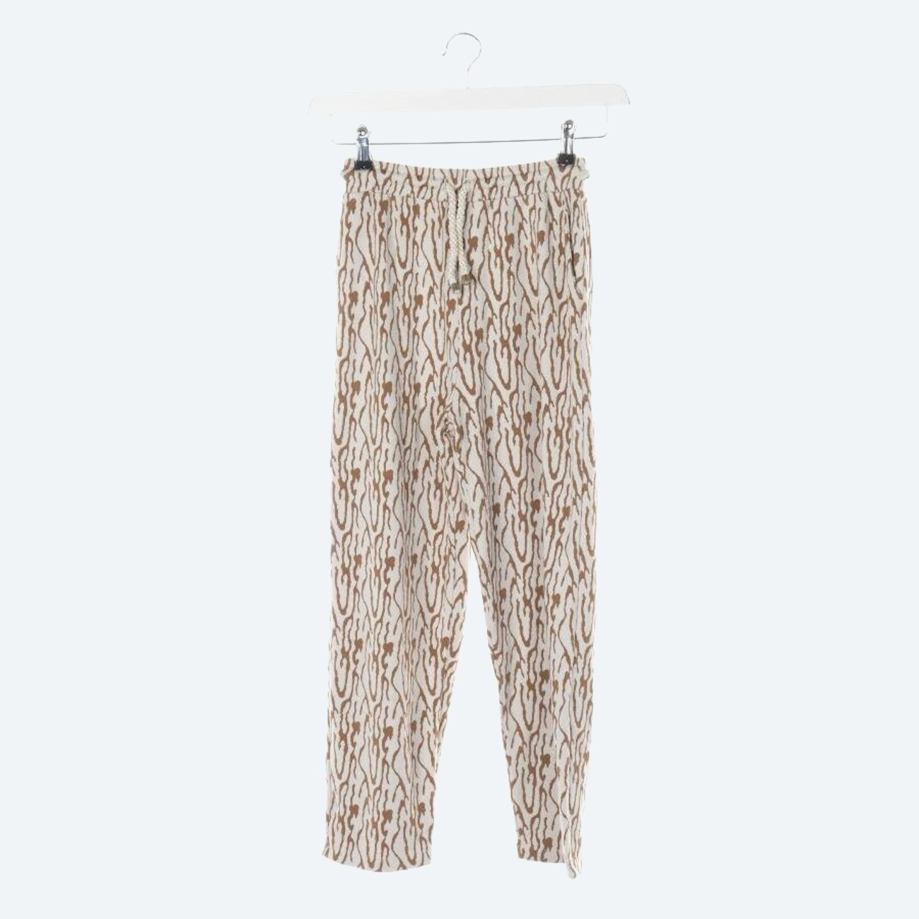 Image 1 of Trousers XS Cream in color White | Vite EnVogue