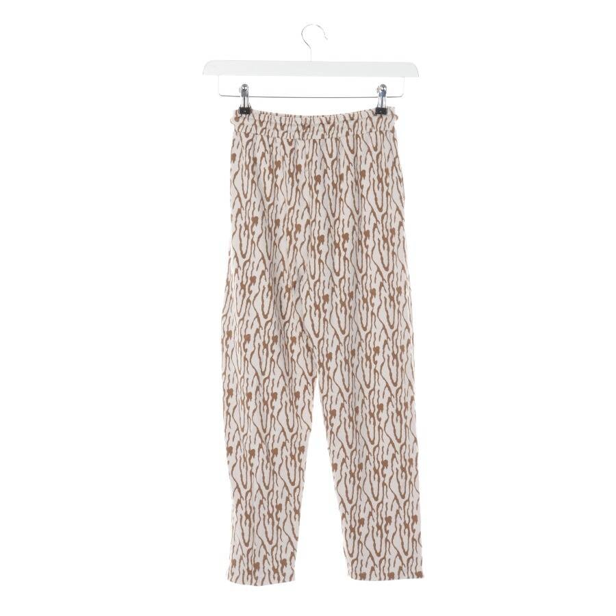 Image 2 of Trousers XS Cream in color White | Vite EnVogue
