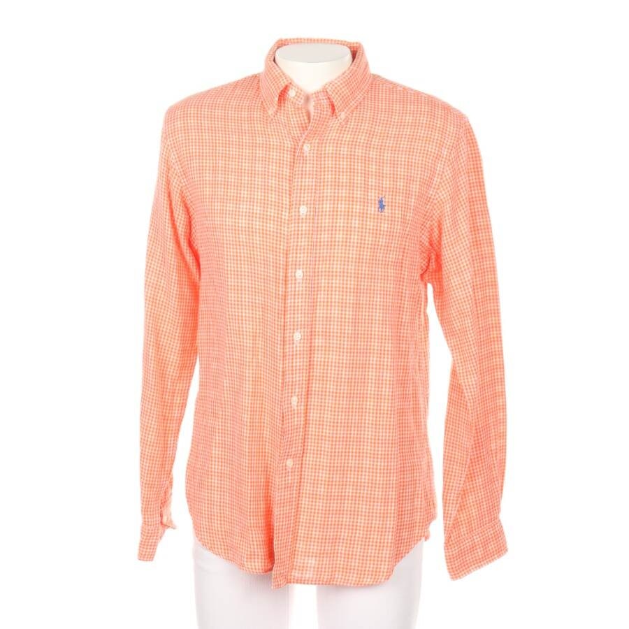 Image 1 of Casual Shirt L Orange in color Orange | Vite EnVogue