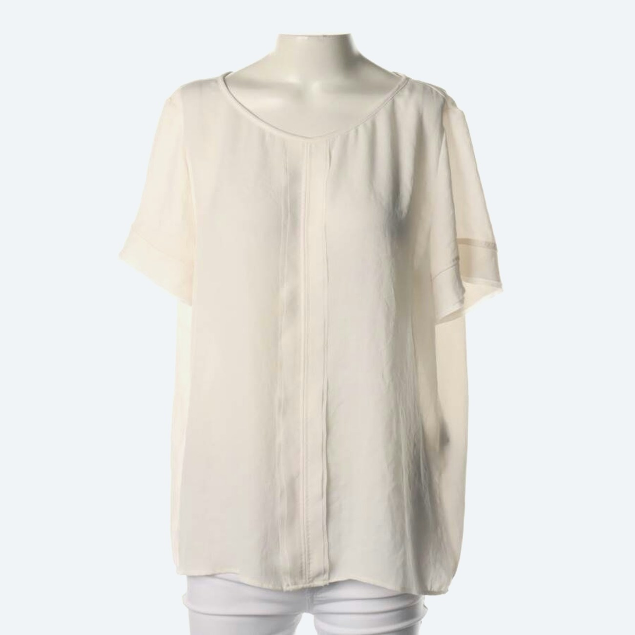 Image 1 of Shirt Blouse 42 Ivory in color White | Vite EnVogue