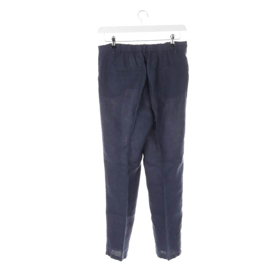 Image 2 of Linen Pants 38 Navy in color Blue | Vite EnVogue