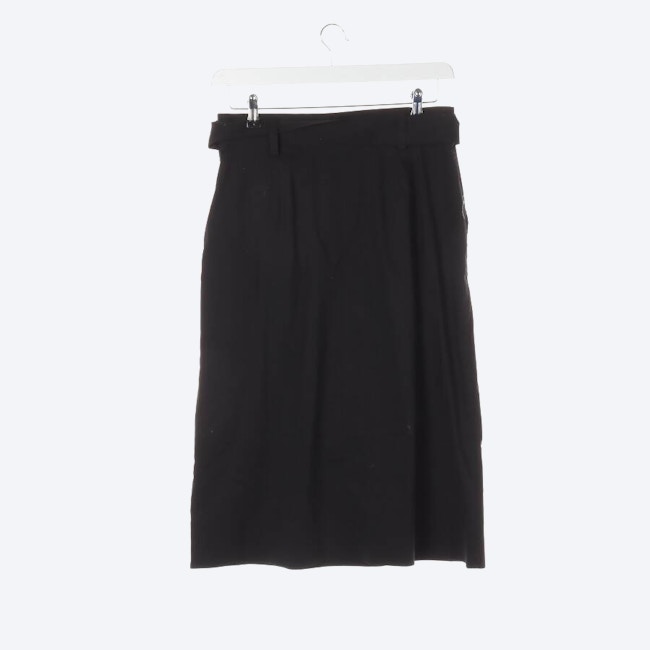 Image 2 of Skirt 38 Black in color Black | Vite EnVogue