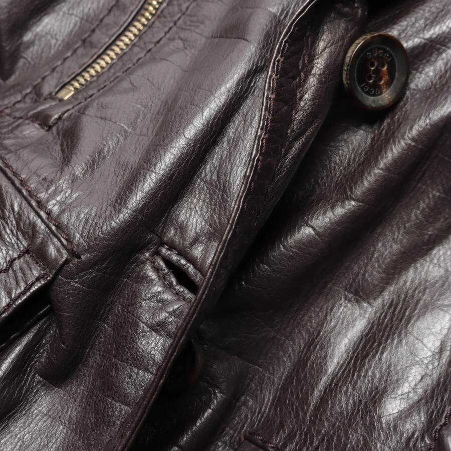 Image 4 of LeatherJacket 34 Mahogany Brown in color Brown | Vite EnVogue