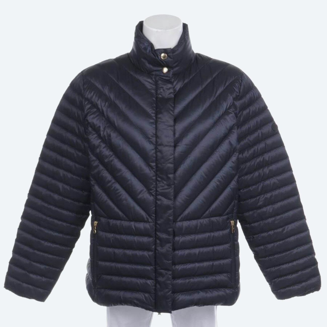 Image 1 of Quilted Jacket 46 Navy in color Blue | Vite EnVogue