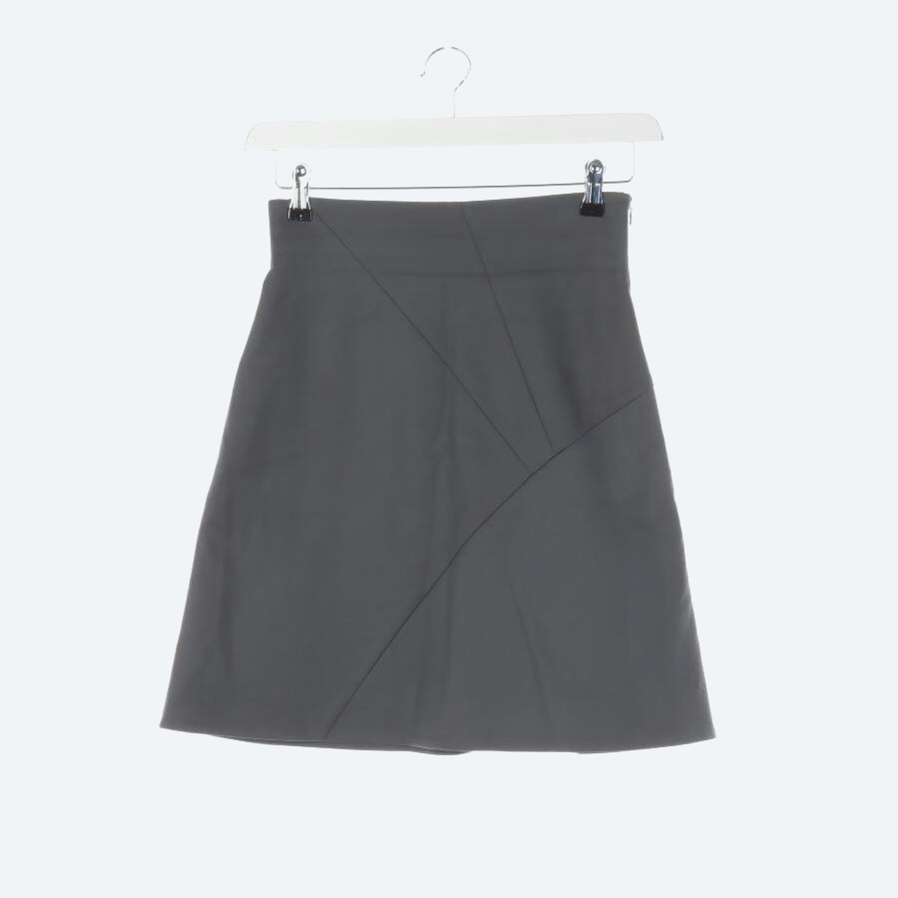 Image 1 of Skirt XS Lightgray in color Gray | Vite EnVogue