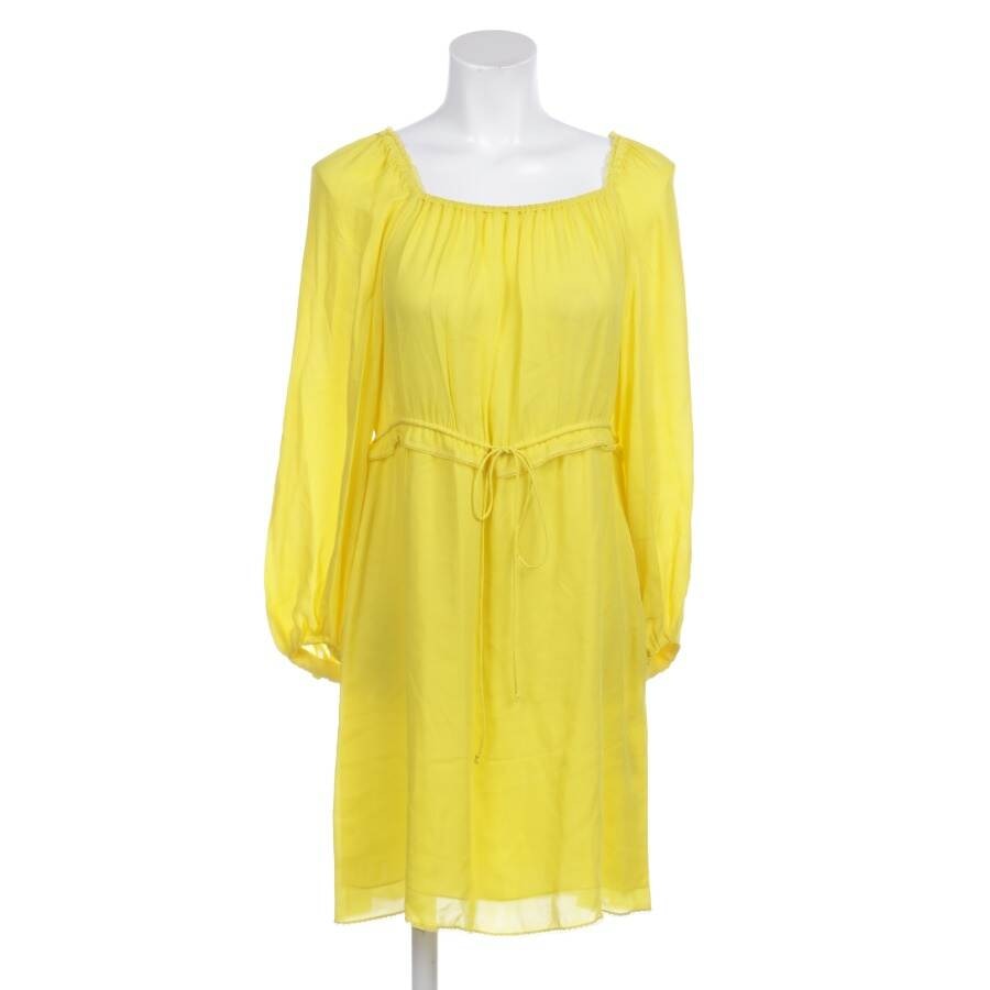 Image 1 of Silk Dress 38 Yellow in color Yellow | Vite EnVogue