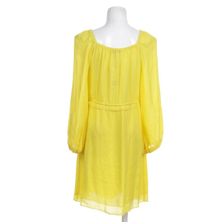 Image 2 of Silk Dress 38 Yellow in color Yellow | Vite EnVogue