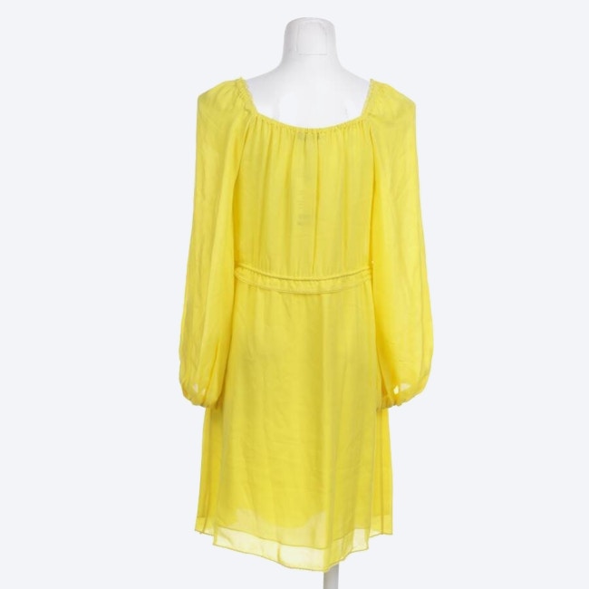 Image 2 of Silk Dress 38 Yellow in color Yellow | Vite EnVogue
