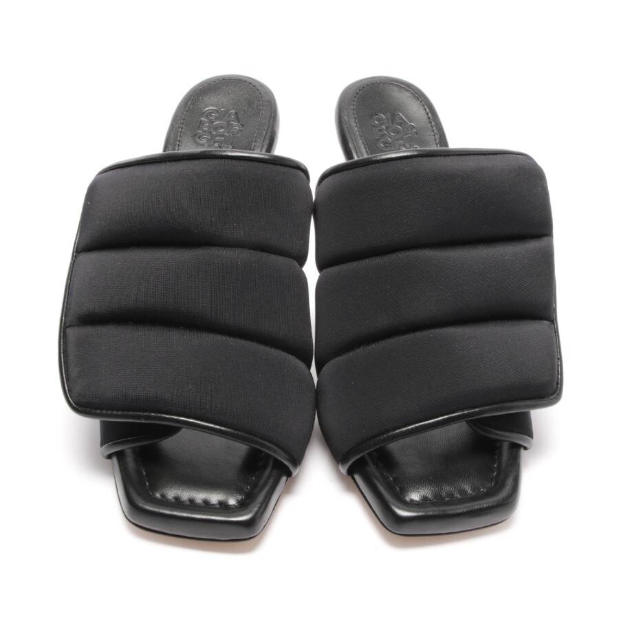 Image 2 of Heeled Sandals EUR 39 Black in color Black | Vite EnVogue