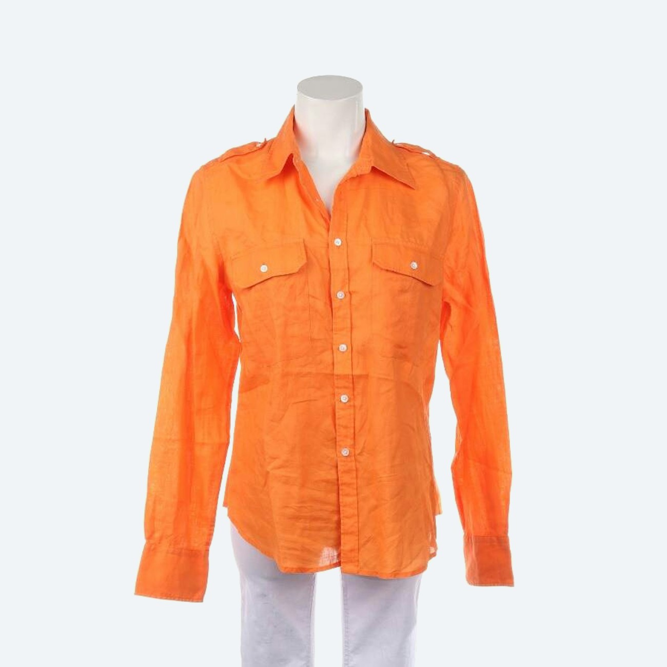 Image 1 of Shirt 44 Dark Orange in color Orange | Vite EnVogue