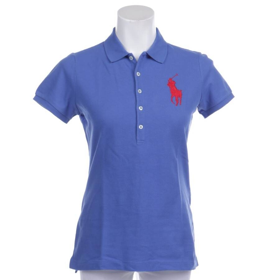 Image 1 of Polo Shirt M Blue in color Blue | Vite EnVogue