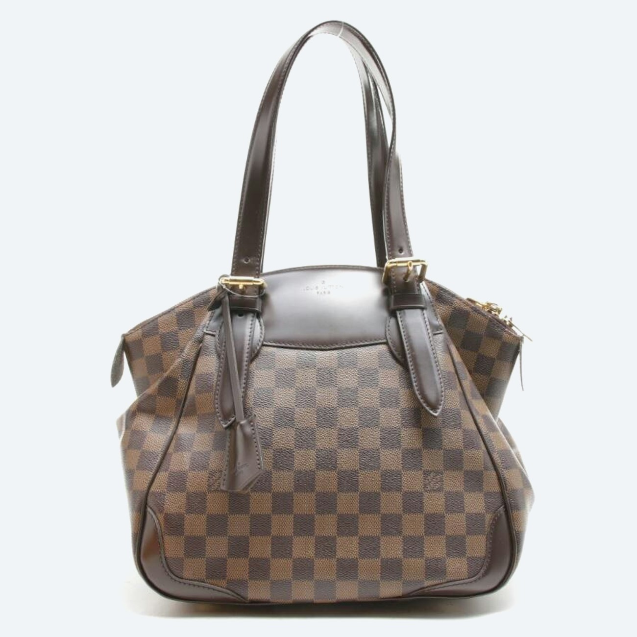 Image 1 of Verona Handbag Brown in color Brown | Vite EnVogue