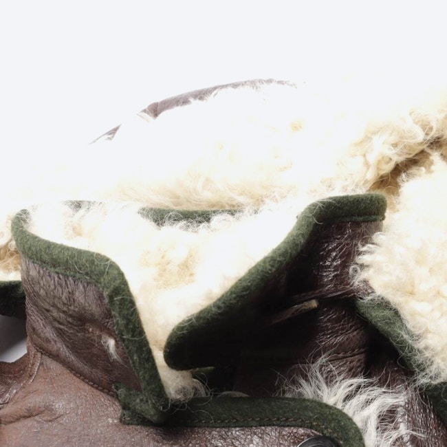 Image 3 of Sheepskin Jacket 34 Dark Brown in color Brown | Vite EnVogue